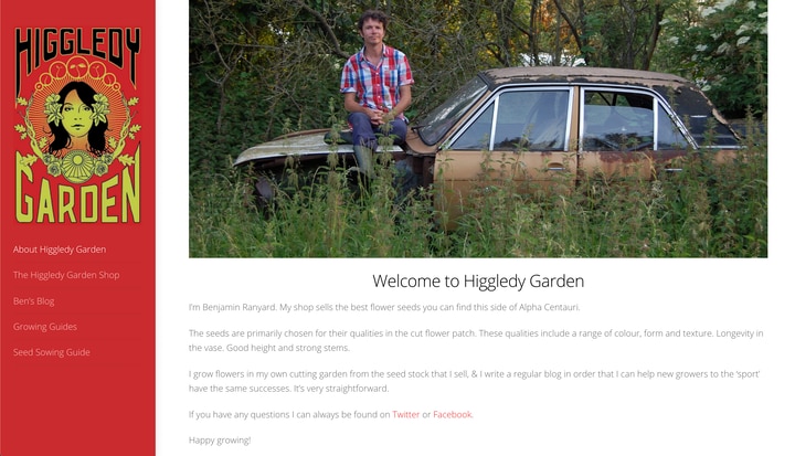 los mejores blogs de información sobre flores de Higgledy garden